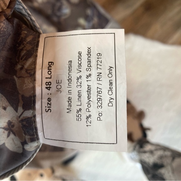 Joseph Abboud Nova Fides Sport Coat linen blend - Picture 14 of 14